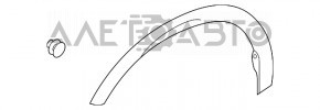 Накладка арки крыла передняя правая Subaru Outback 20-