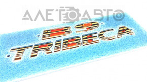 Эмблема надпись TRIBECA двери багажника Subaru b9 Tribeca