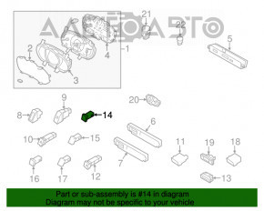 Кнопка відключення стабілізації Kia Sorento 14-15 рест