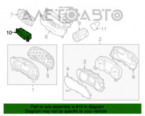 Кнопка відкриття лючка бензобака Kia Niro 17-19