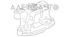 Подушка двигуна права Chevrolet Trax 15-22 LUV FWD