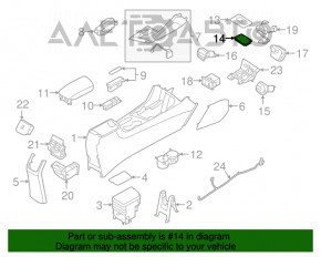 Бездротовий зарядний пристрій Kia Niro 17-19 HEV, PHEV