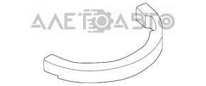 Пенопласт уплотнитель сабвуфера Porsche Cayenne 958 11-14