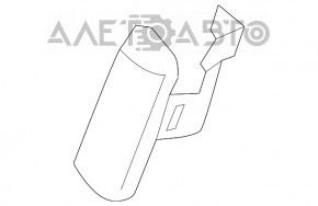 Подушка безпеки airbag сидіння зад прав Porsche Cayenne 958 11-17