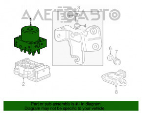 ABS АБС Buick Encore 13-