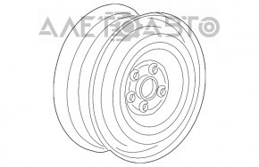 Запасне колесо докатка Chevrolet Trax 15-22 R16 125/70