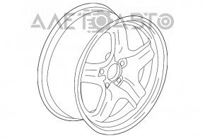 Диск колесный железный R18 Chevrolet Impala 14-20 тип 1