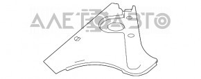 Накладка подкапотная задняя правая Porsche Panamera 14-16