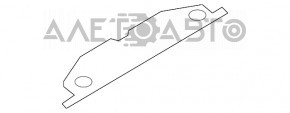 Подстаканики передней панели Porsche Panamera 10-16 хром