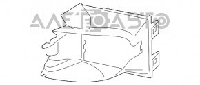 Дефлектор корпусу повітряного фільтра прав Porsche Panamera 14-16 4.8
