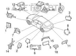 Transmission Control Unit Porsche Panamera 10-16