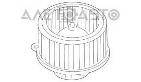Мотор вентилятор пічки Kia Sorento 16-20 новий OEM оригінал