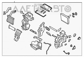 Печка в сборе Kia Niro 17-19 HEV, PHEV, с теном