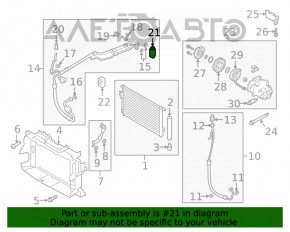 Клапан системы кондиционирования Hyundai Santa FE 19-20 2.0, 2.4