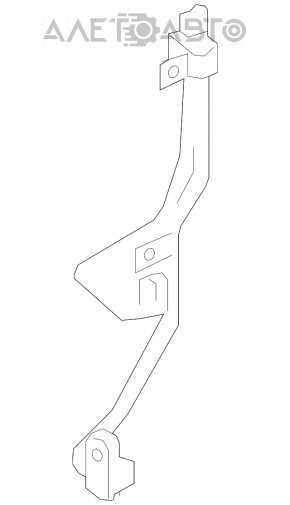 Трубка кондиционера печка-конденсер вторая Kia Niro 17 HEV новый OEM оригинал