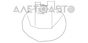 Крышка бачка омывателя Hyundai Elantra UD 11-13 дорест