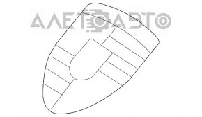 Емблема капота Porsche Panamera 10-16 тичка