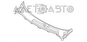 Решетка дворников пластик Ford Fiesta 11-19 слом креп
