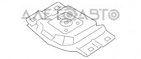 Подушка двигуна ліва Ford Escape MK3 15-19 2.5 2.0T 1.5Т потріскана