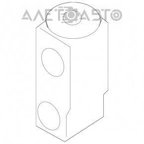 Клапан печки кондиционера Ford Flex 09-19