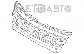 Каркас решетки радиатора grill Ford Explorer 11-15 дорест