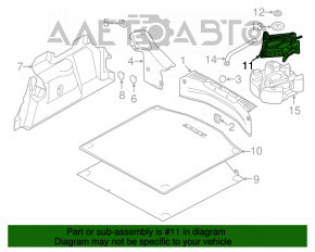 Домкрат Ford Focus mk3 11-18 тип 1