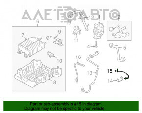 Лямбда-зонд передний второй Lincoln MKZ 13-16 3.7