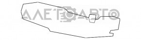 Плафон освещения передний малый Ford Escape MK3 13-16 дорест серый, без люка