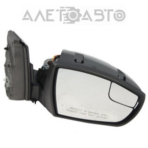 Зеркало боковое правое Ford Escape MK3 13-16 дорест 3 пина, графит, без зеркального элемента