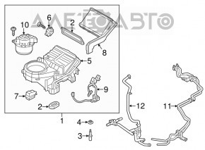 Резистор печки Ford Transit Connect MK2 13-