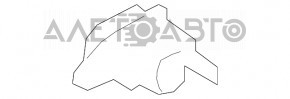 Личинка замку передньої лівої Ford Escape MK3 13-19