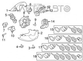 Датчик кута повороту керма Ford C-max MK2 13-