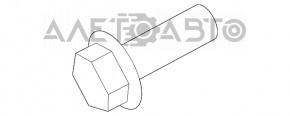 Болт розвальний Ford Focus mk3 11-18 новий неоригінал FEBEST