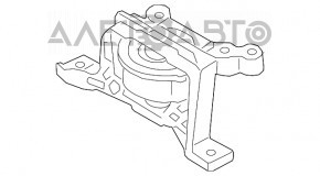 Подушка двигуна права Ford Escape MK3 13-19 1.5T 1.6T потріскана