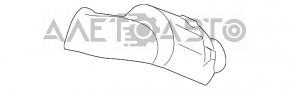 Защита катализатора Ford Escape MK3 13-19 1.5T 1.6T