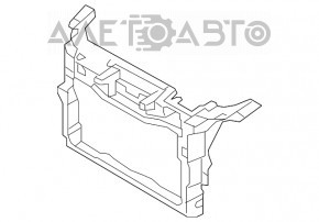 Телевизор панель радиатора Ford Flex 13-19
