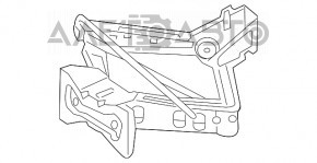 Домкрат Lincoln MKZ 13-16 тип 2, іржавий