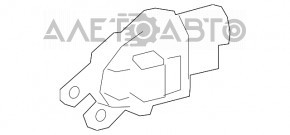 Трапеция дворников с моторчиком задняя Ford Escape MK4 20-
