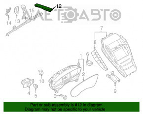 Проекция на лобовое Lincoln MKZ 13-20
