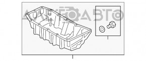 Поддон масляный Ford Fusion mk5 13-20 1.6T 1.5Т