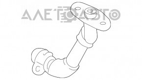 Трубка від турбіни Ford Escape mk3 17-19 1.5T