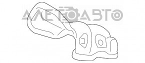 Защита коллектора Ford Fusion mk5 13-20 2.0T ржавчина