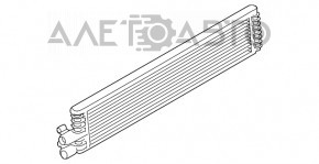 Радіатор охолодження КПП Ford Escape MK3 17-19 1.5T 2.0T