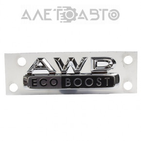 Эмблема надпись AWD ECO BOOST двери багажника Lincoln MKC 15-
