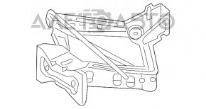 Домкрат Ford Fusion mk5 13-20 тип 3 с ключом, ржавый