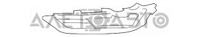 Решетка бампера правая Ford Focus mk3 15-18 рест без птф, треснуто креп