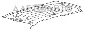 Обшивка стелі Ford Explorer 16-19 під люк чорний