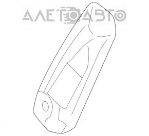 Подушка безопасности airbag сиденья переднего левого Ford Edge 15-