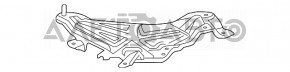 Кронштейн инвертора нижний Lexus RX450h 16-22