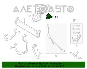 Насос охлаждения инвертора Toyota Camry v50 12-14 hybrid usa
